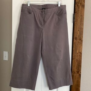 Eileen Fisher all cotton crop pants
